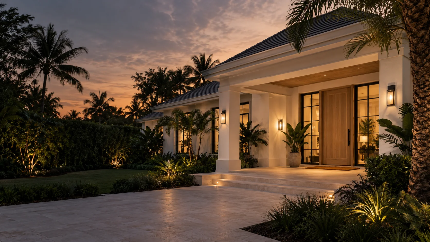 AI concept of an inviting remodeled home in South Florida